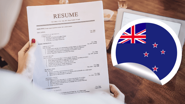 Finding Work in New Zealand - Professional reviewing job opportunities in the New Zealand market