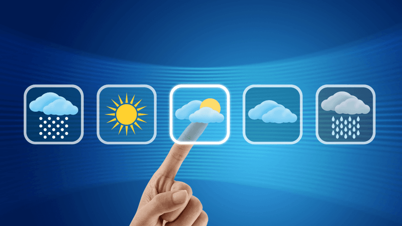 New Zealand climate and weather - Scenic view showing four seasons across NZ landscapes with mountains, beaches, and changing foliage