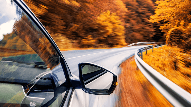 Getting a New Zealand driver's license - migrant holding NZ driver's license on scenic road