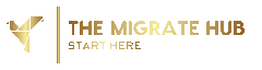 The Migrate Hub - New Zealand Immigration Planning App Logo